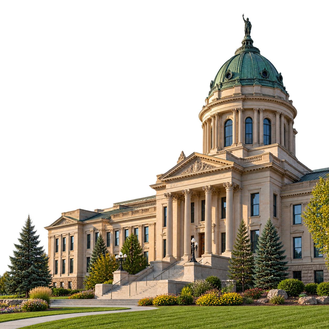 Helena & Central Montana Service Area Montana State Capitol in Helena, representing Northwest Bail Bonds' Helena and Central Montana service area.